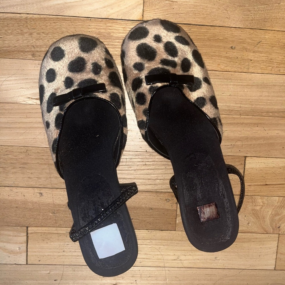 Shoes leopard size:5 vintage